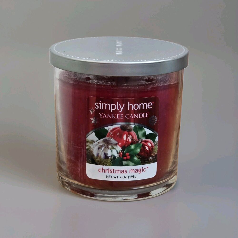 Yankee Candle Christmas Magic Holiday Scented Single Wick Jar 7 oz